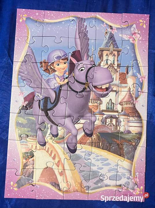 Księżniczka Zosia puzzle 4w1