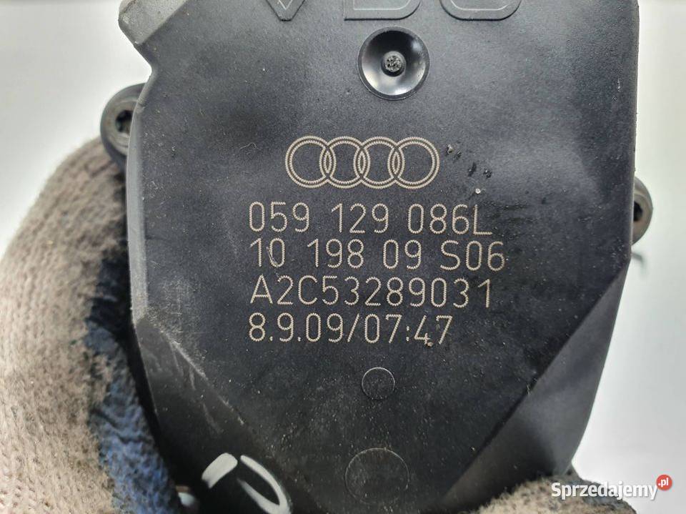 NASTAWNIK KLAP KOLEKTORA AUDI A6 C6 059129086L Lipno