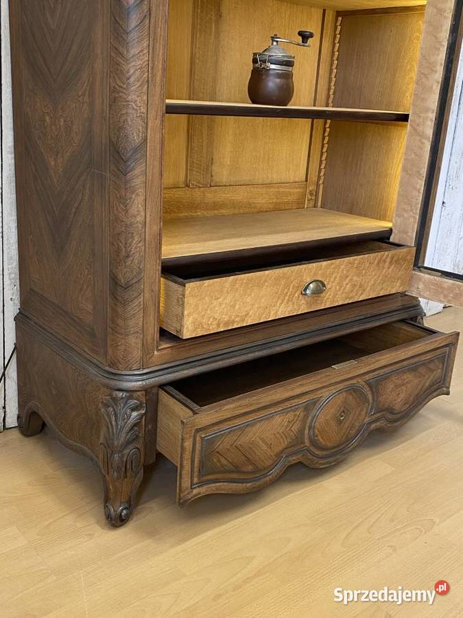Szafa 150 lat odnowiona biblioteka Francja 1876 sprzedam
