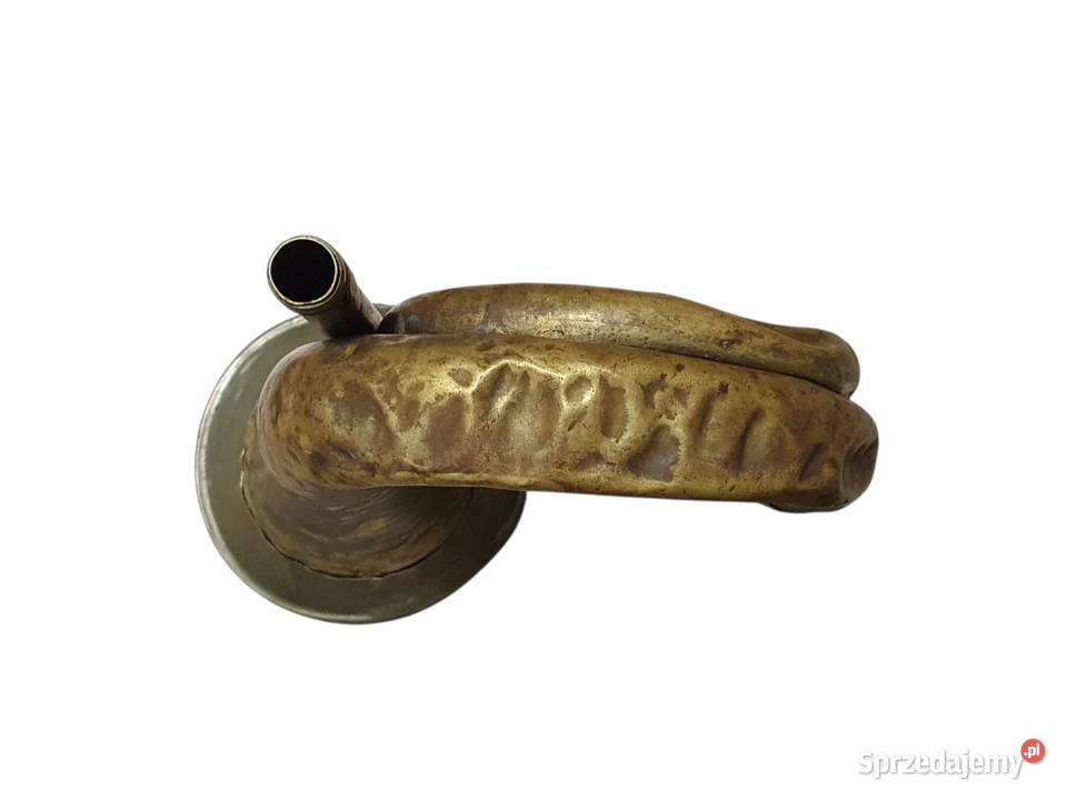 Stara przedwojenna trąbka klakson sygnał