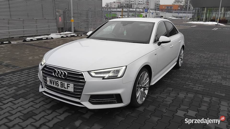 Audi A4 B9 Sline 20TDI 190 Anglik 2016 śląskie Bytom