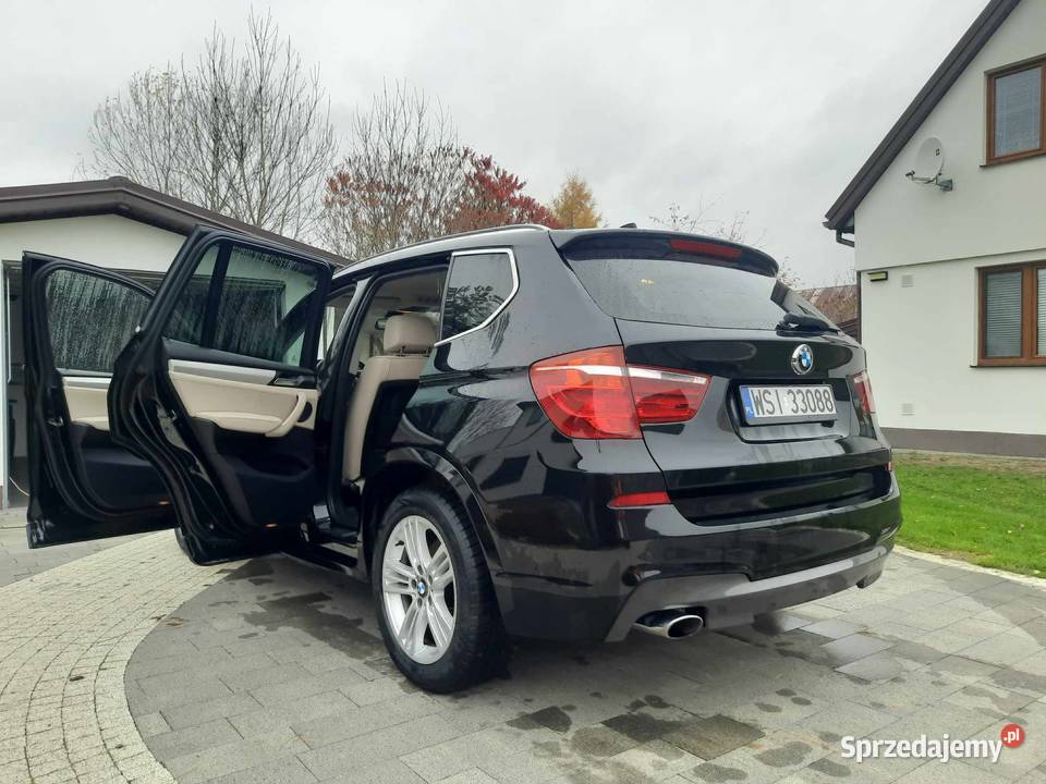 BMW X3 Mpakiet F25 LCI 2015r 20d mazowieckie Siedlce