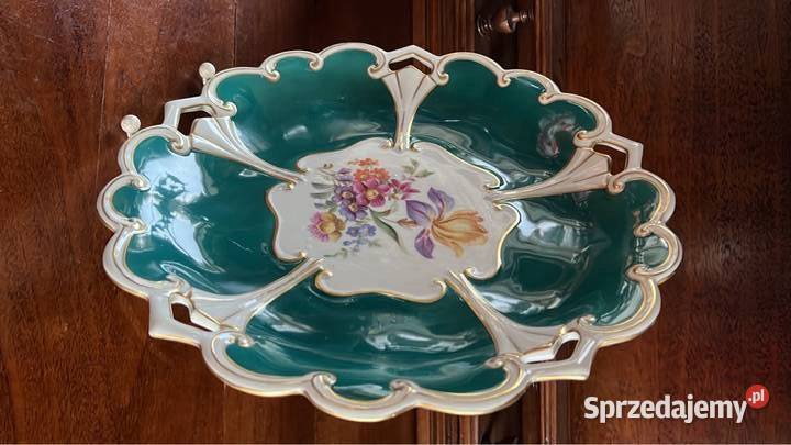 Patera z bukietem Ilmenau Made in Germany Gdańsk