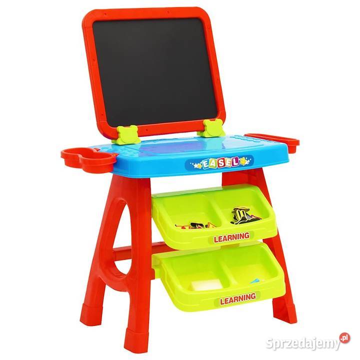 vidaXL Biurko dzieci ze sztalugą 3w1SKU80341 sprzedam
