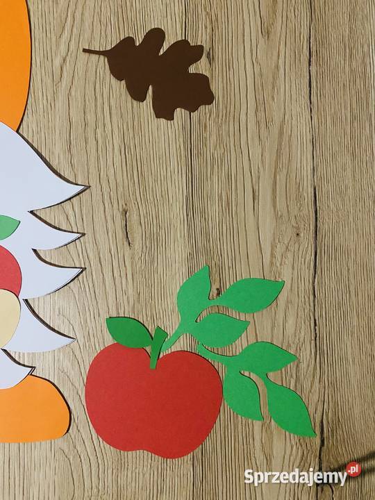 Dekoracja przedszkole szkoła krasnale jesień podlaskie Tajno Podjeziorne