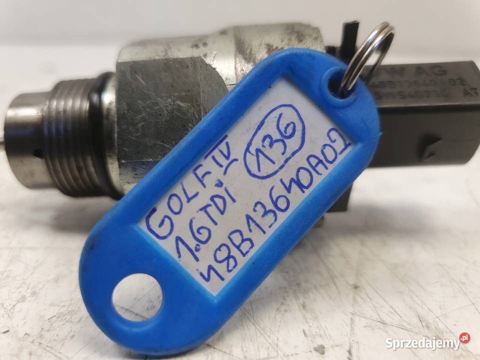 VW Golf IV 16 TDI ZAWÓR REGULACJI CIŚNIENIA osobowe Czujniki układu paliwowego Janów