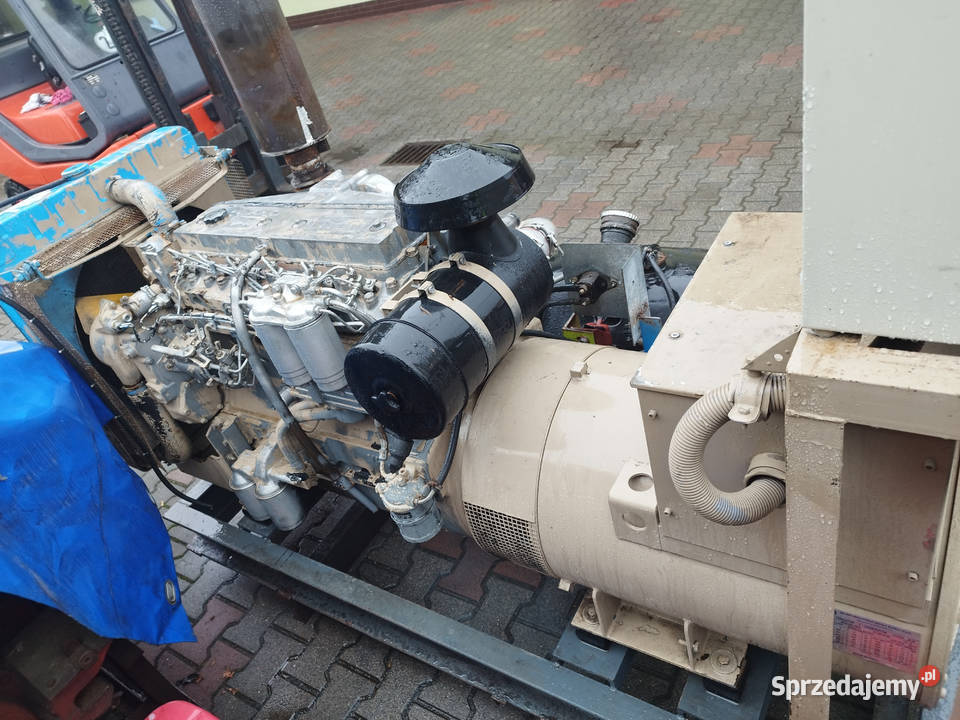 Silnik Perkins 6 cylindrowy turbo z Prądnicą 130 Strzyżew