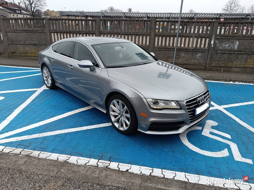 Audi A7 30TFSI V6 310 2013RSKÓRALEDXENONQUATTRO elektrochrom. lusterka boczne sprzedam