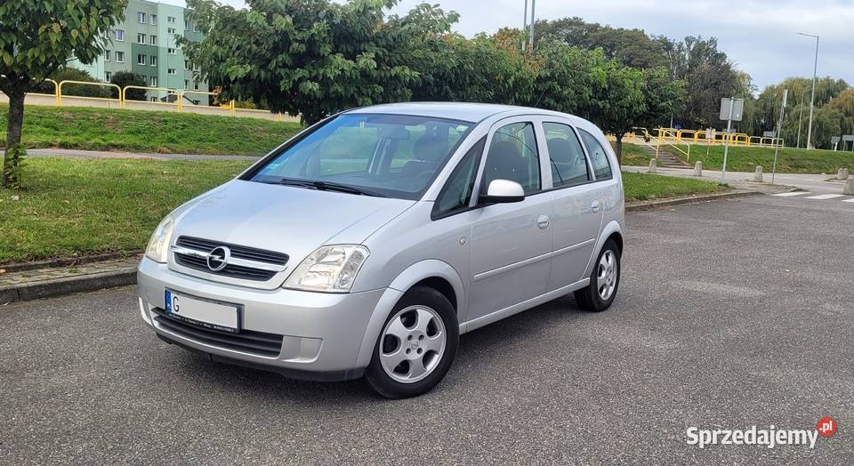 Opel Meriva 16 benz stan bez korozji pomorskie Tczew sprzedam