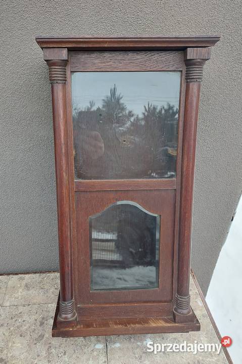 S120 Skrzynia obudowa starego zegara witrynka pomorskie Tczew sprzedam