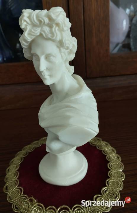 Popiersie Apolla z alabastru Krotoszyn