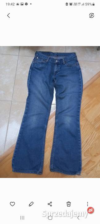 jeansy Levis damskie Levi's mazowieckie Warszawa sprzedam