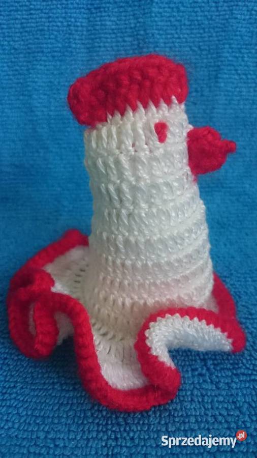 Kura szydełkowa wielkanocna do koszyczka na Wrocław