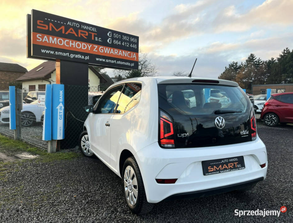 Volkswagen Up Salon 1 rej 2020 Klimatyzacja nieuszkodzony Rydułtowy sprzedam
