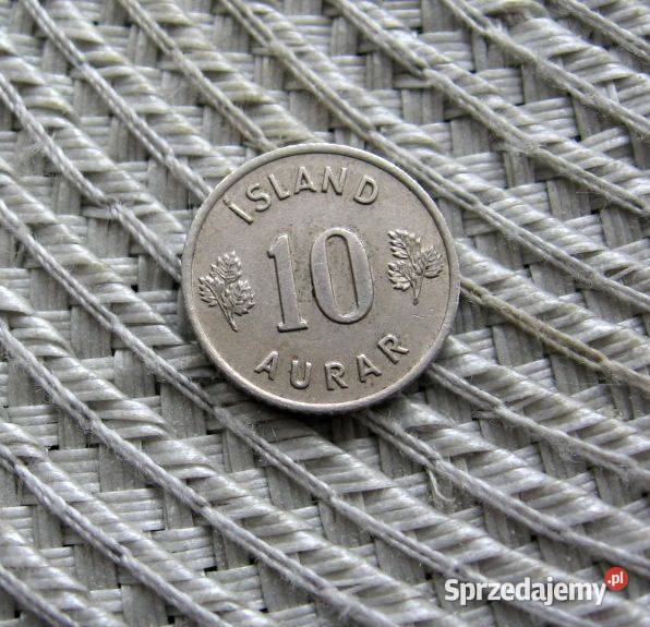 Islandia 10 Aurar 1966r Kalisz sprzedam