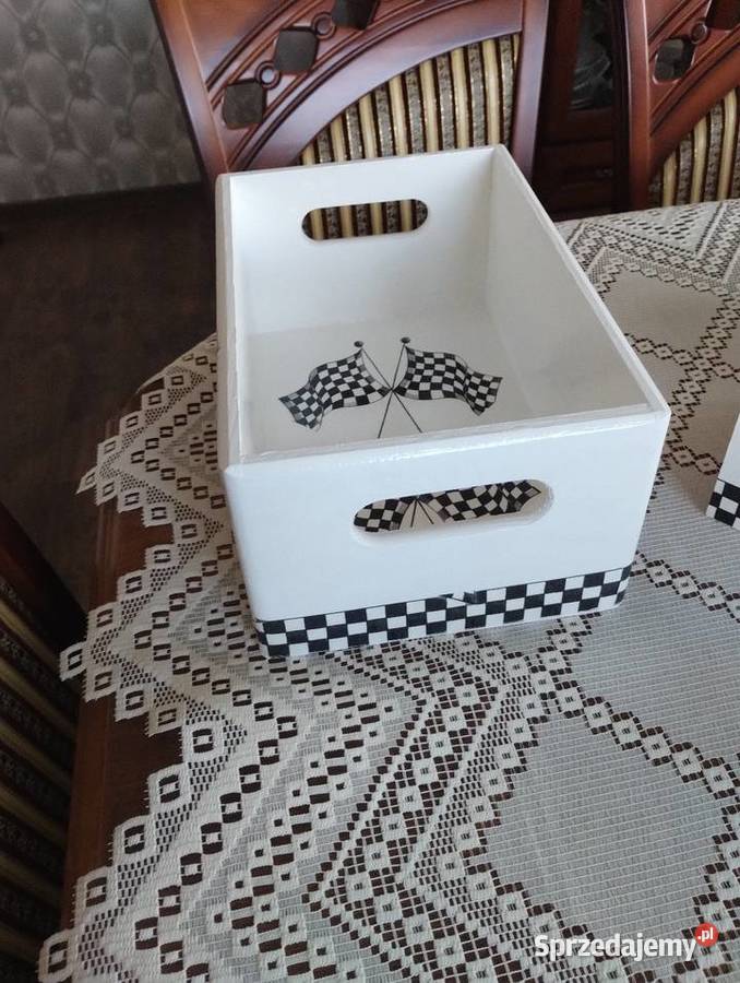 Zestaw decoupage chłopca z motywem Formuły 1 Dekoracje i ozdoby