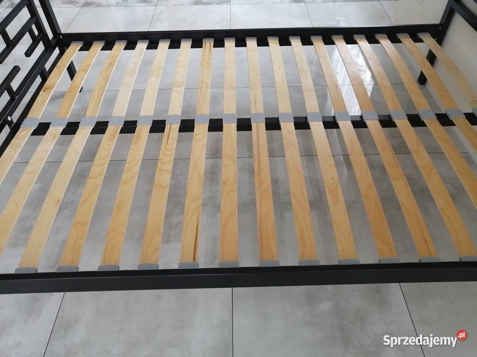 Łóżko metalowe nowoczesne loft 140x200 Łańcut