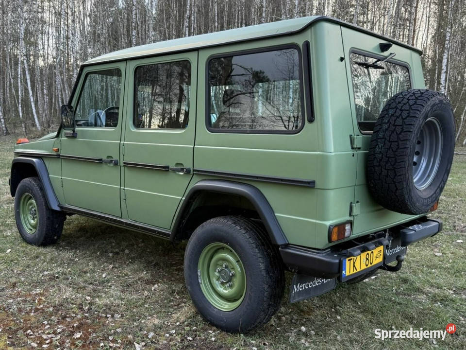 Mercedes G 300 TD Wersja 9 os ODBUDOWIE Stan bluetooth Widełki sprzedam