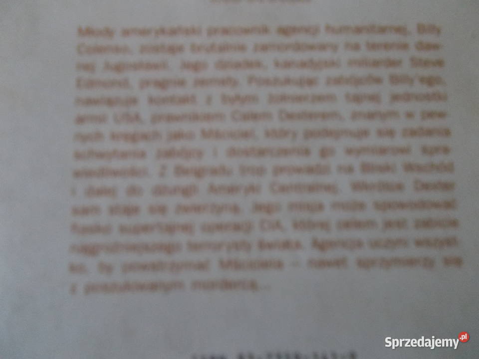 Frederick Forsyth Mściciel Głubczyce