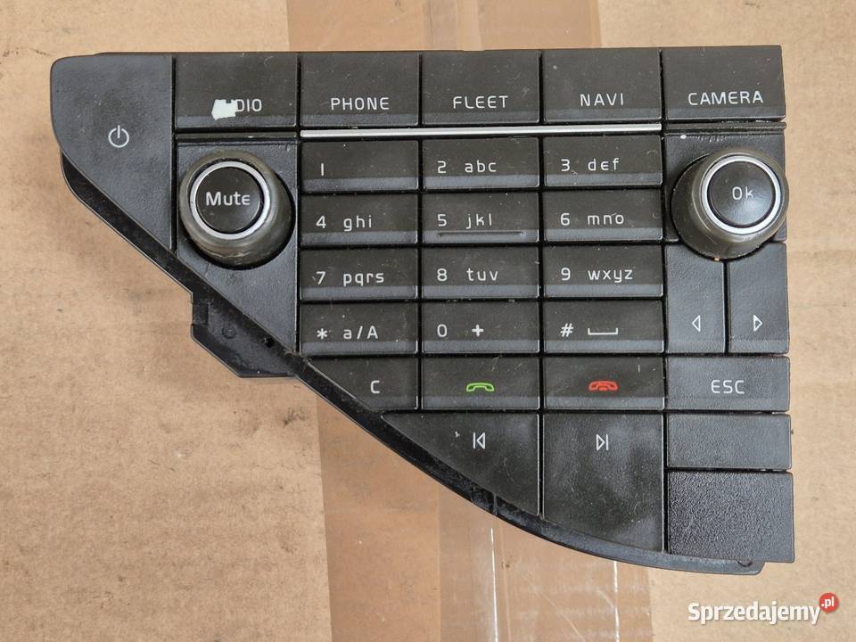 Panel radia nawigacji telefonu Volvo FH4 FM4 Igołomia