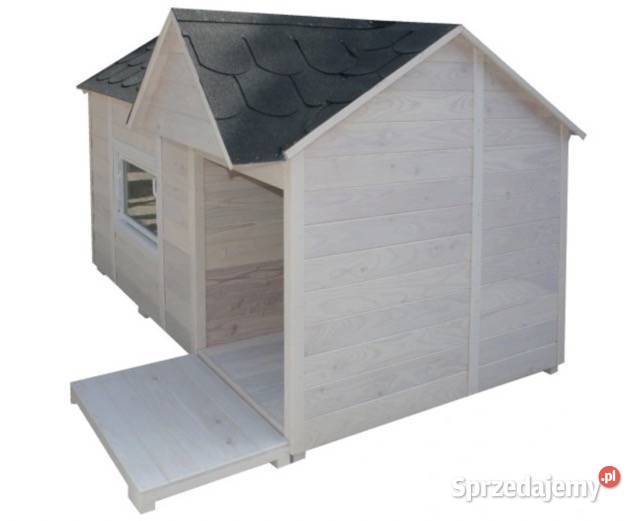 DREWNIANA BUDA PSA Z OKNEM PROSTO PRODUCENTA Korczyna