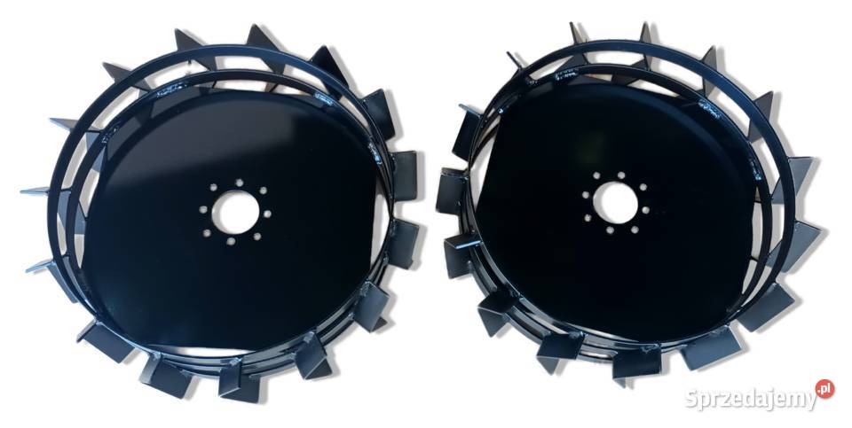 Duże koła metalowe 58 do ciągnika jednoosiowego Górowo Iławeckie