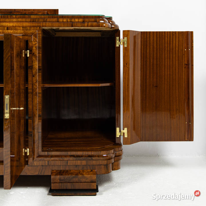 Komoda Polska Art Deco Orzech Czeczota Mahoń Swarzędz sprzedam