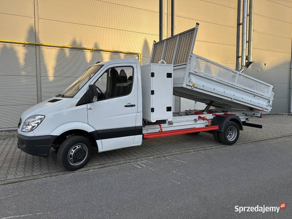 MERCEDES SPRINTER 513 22 CDI KIPPER WYWROTKA serwisowany w ASO Piekarzew