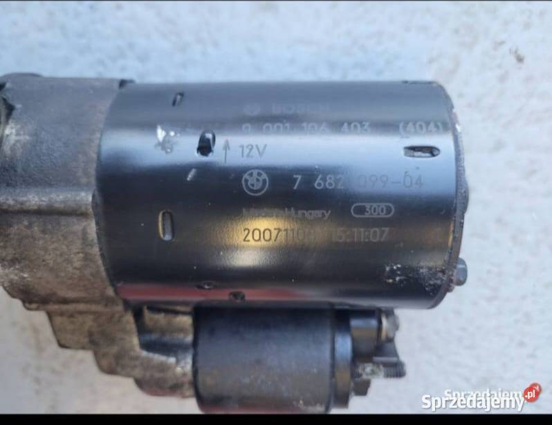 BMW R 1200 RT GS 0509 ROZRUSZNIK OEM Rozruszniki Układ elektryczny, zapłon Nowy Tomyśl sprzedam