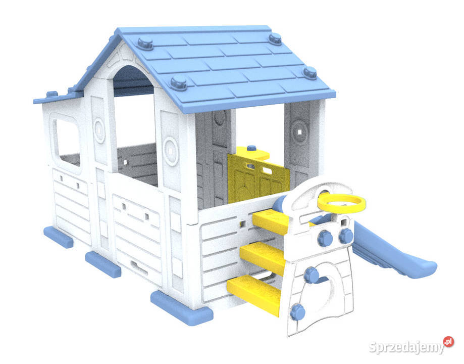 Domek ogrodowy dzieci ze zjeżdżalnią i stolikiem mazowieckie Warszawa
