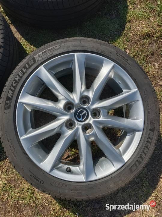 Felgi Mazda 18 5x1143 opony Michelin 21545 R18 Ostrołęka