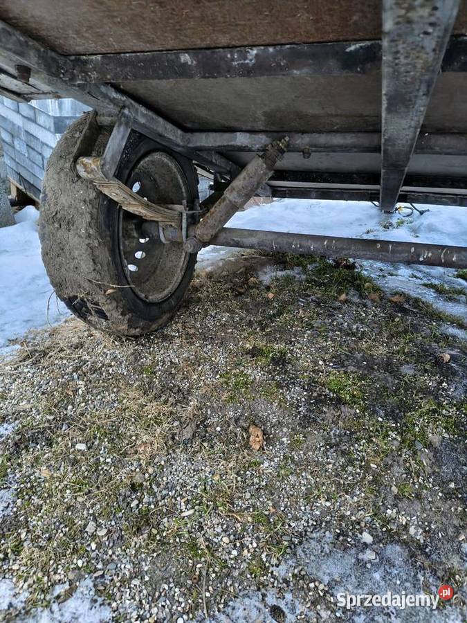 Przyczepka samochodowa bez prawa do rejestracji Samro Dąbrówki