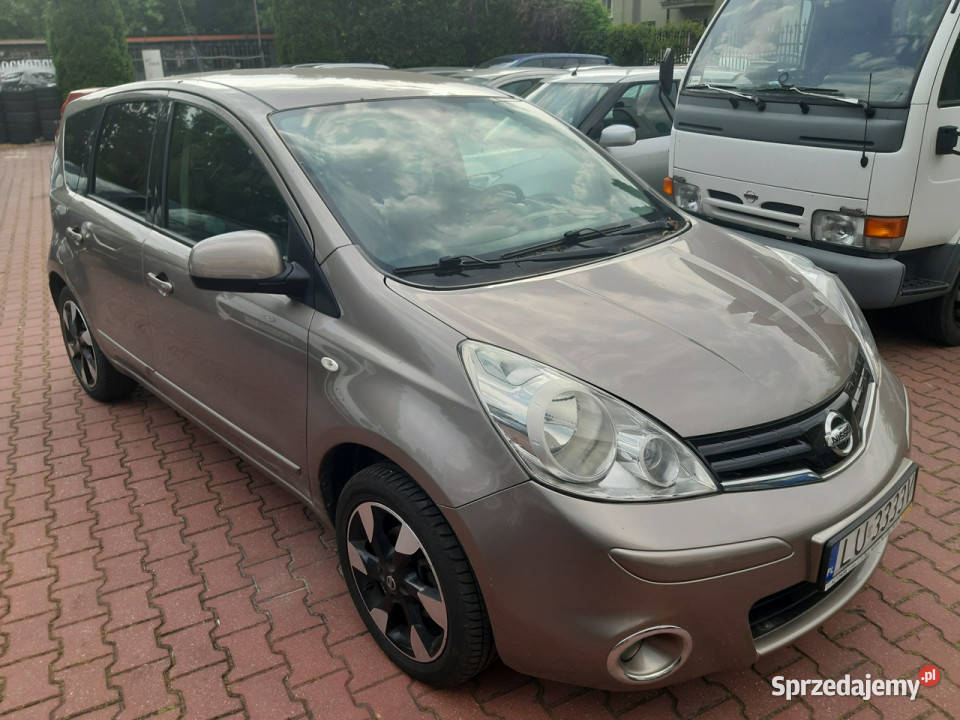 Nissan Note Jeden Właściciel Oryginalny Przebieg Note Lublin