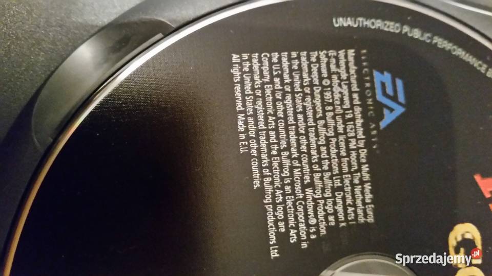 Gra pc cdrom dungeon KEEPER Gold 1997 Puławy