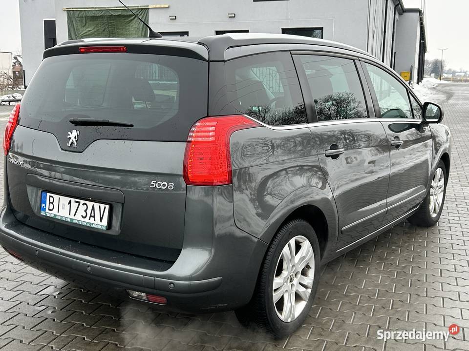 Peugeot 5008 16L 2011r 7 miejsc panorama HeadUp Łomża