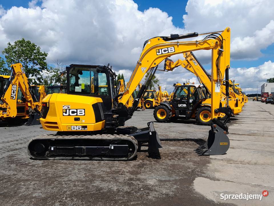 JCB 86C2 2022R KOPARKA 8 TON CAT KUBOTA VOLVO Koparki Krotoszyn