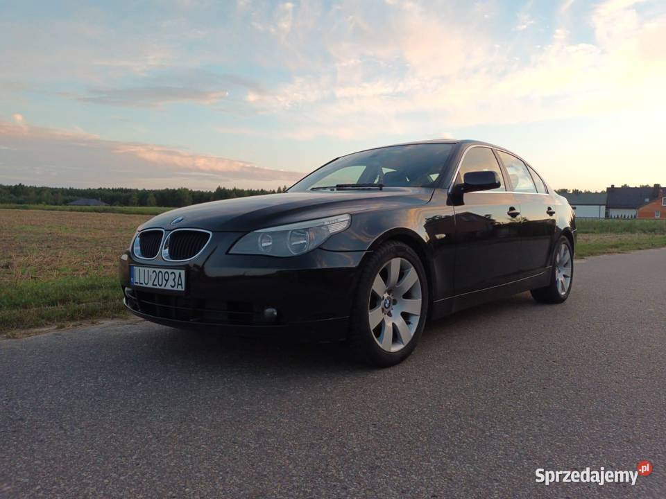 Bmw e60 20 D 2007 lubelskie Huta-Dąbrowa