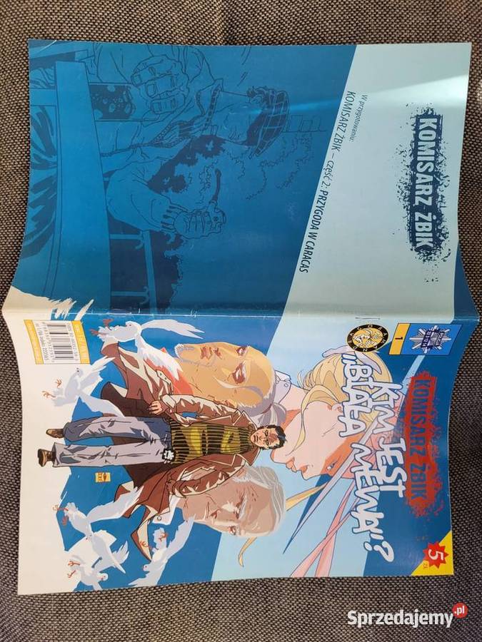 Komisarz Żbik Kim jest Biała Mewa wydanie 1 Rok wydania 2006 Komiksy Gdynia