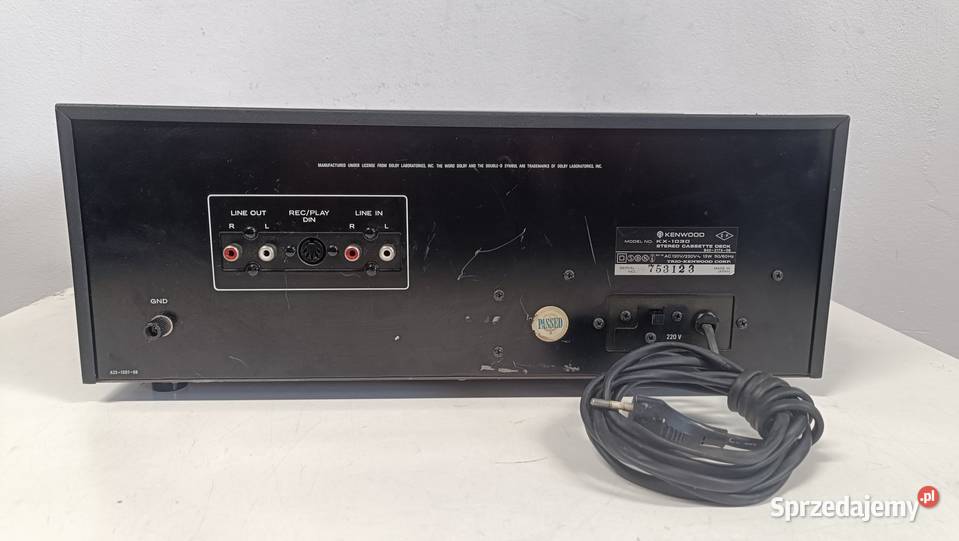 Magnetofon KENWOOD KX1030 Poznań sprzedam