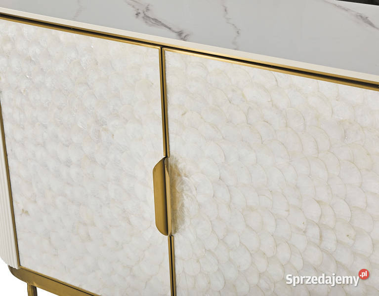 Komoda jasnozłota Champion Glamour Premium z Komody Golkowice