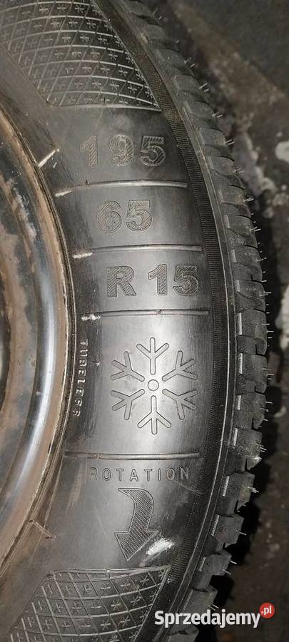 Nowe opony Kleber 1519565 zimowe felgi kołpaki Brzeźnica