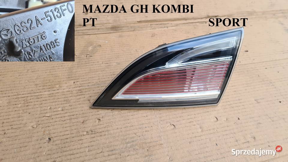 Mazda 6 GH LIFT lampy tył tylne lampa Kombi osobowe Oświetlenie Legnica