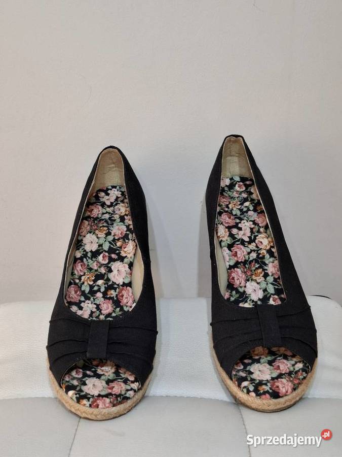 Espadryle 39 koturny damskie letnie wiosenne Kraków
