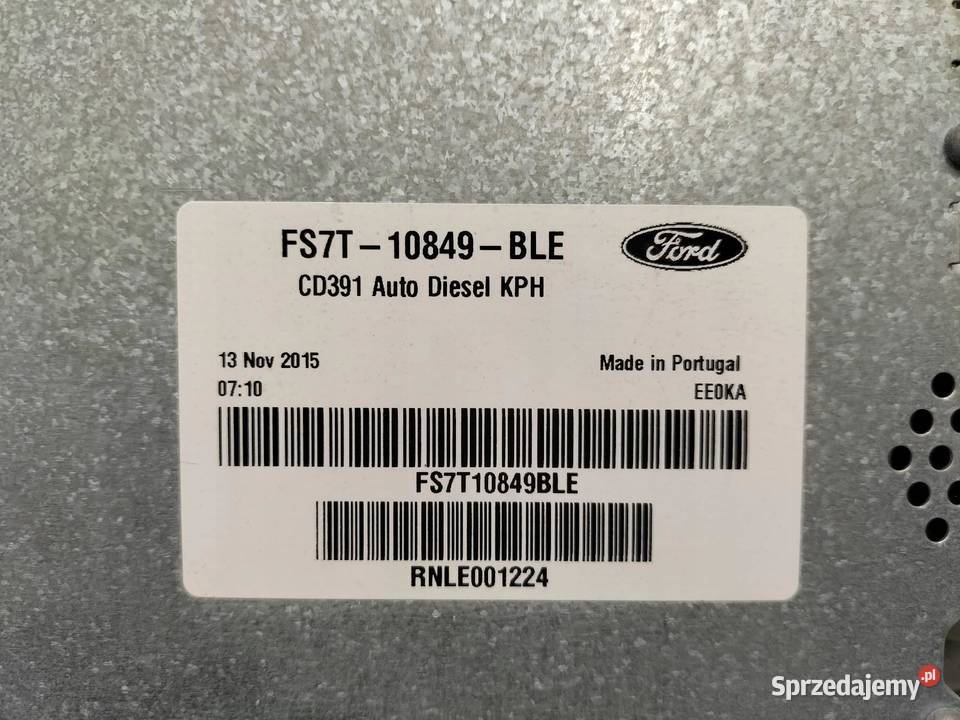 LICZNIK FS7T10849BLE 20 D 179 Ford Mondeo Mk5 Liczniki i zegary
