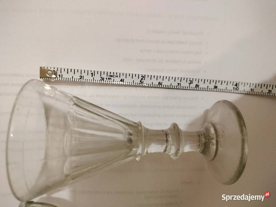 Stary kieliszek karczmiak i mini panterka