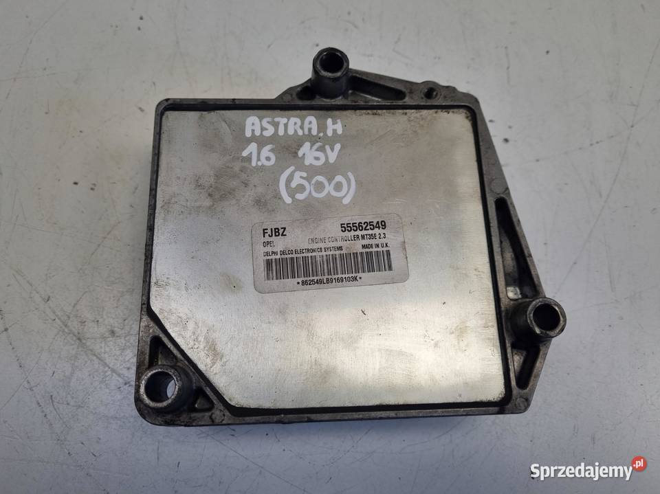 STEROWNIK SILNIKA komputer 55562549 FJBZ Opel Układ elektryczny, zapłon lubelskie Rudka