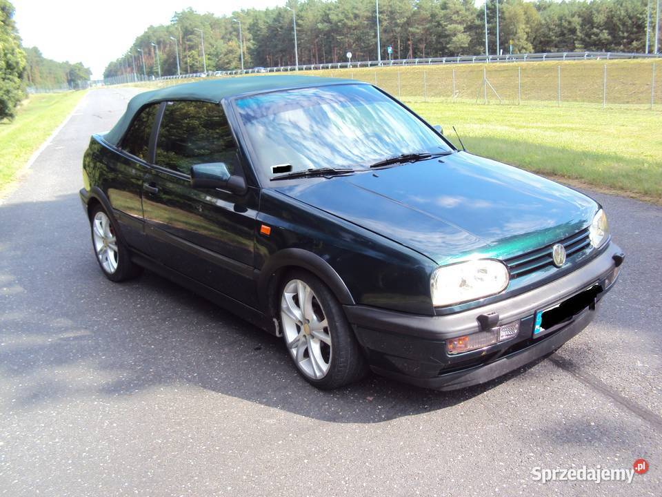 VW Golf III Cabrio 18 bg lubelskie