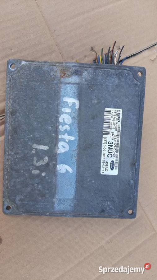 komputer sterownik silnika Ford Fiesta mk6 13 Dębno