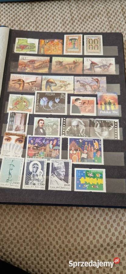 klaser ze znaczkami pocztowymi różne Filatelistyka Kraków sprzedam
