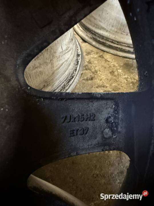 Oryginalne felgi aluminiowe Volkswagen 5x112 15 Średnica 15" małopolskie Płaza